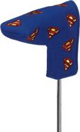 🏌️ superman multi-emblem blade putter cover: unleash your golfing style with creative covers! logo