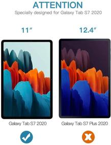 img 3 attached to Чехол TiMOVO для нового планшета Samsung Galaxy Tab S7 11 дюймов 2020 года (SM-T870/T875)".