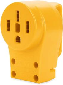 img 4 attached to 🔌 Enhanced SEO* Camco 55353 50 Amp Female Receptacle Replacement