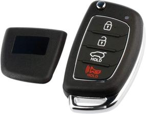 img 2 attached to 🔑 Корпус безключевого пульта управления | Совместим с ключом Hyundai Santa Fe (2013-2019)