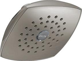 img 2 attached to 💦 Enhance Your Shower Experience with Delta RP64859SS Ashlyn Shower Head, Stainless Steel