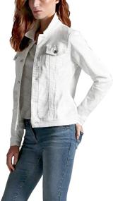 img 3 attached to 👚 Women's Knit Denim Jacket from Buffalo