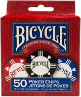 bicycle clay poker chip set логотип