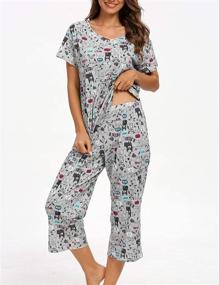 img 3 attached to ENJOYNIGHT Womens Sleepwear Pajama X Large Women's Clothing