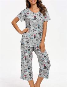 img 2 attached to ENJOYNIGHT Womens Sleepwear Pajama X Large Women's Clothing