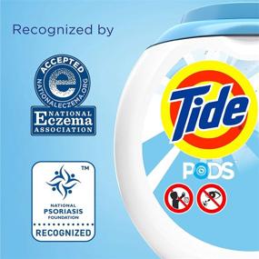 img 1 attached to 🌿 Tide PODS Free and Gentle, Unscented Hypoallergenic Laundry Detergent Soap PODS – 96 Count, HE, Ideal for Sensitive Skin, Free from Dyes and Perfumes