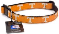 🐶 tennessee volunteers dog collar with ribbon design logo