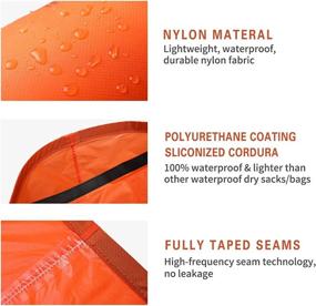 img 1 attached to Weeds Waterproof Dry Bag: Ultra Lightweight Dry Sack for Outdoor Water Activities