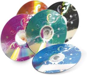 img 3 attached to 📀 Verbatim 97503 DVD-R 4.7GB 16x Kaleidoscope Recordable Media Disc - 20 Disc Spindle - Assorted Colors: High-Quality DVDs for Data Storage, Creative Projects, and More