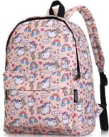 🦩 flamingo turquoise lightweight travel backpack: ideal companion for easy travels! logo