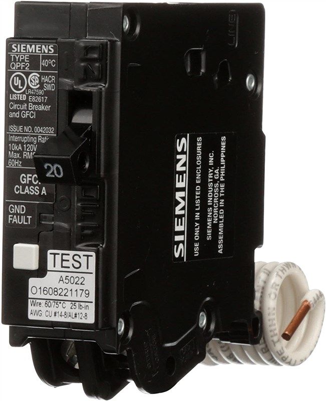 siemens qf120a ground circuit interrupter 로고