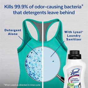 img 3 attached to 🧼 Lysol Sport Laundry Sanitizer Additive for Active Wear - 41 Fl Oz