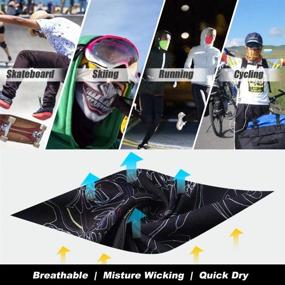 img 1 attached to M YOUNG Headwear Balaclava Motorcycling Protection Outdoor Recreation and Climbing