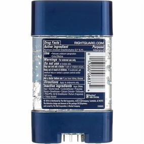 img 2 attached to 🌿 Stay Fresh All Day with Right Guard Sport Clear Gel Antiperspirant and Deodorant, 3oz (Pack of 4)