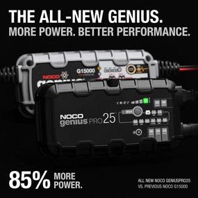 img 3 attached to ⚡ NOCO GENIUSPRO25: Professional Smart Charger - Fully-Automatic 25-Amp Battery Charger, Maintainer, Power Supply and Desulfator for 6V, 12V, and 24V Batteries with Temperature Compensation