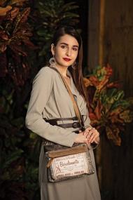 img 3 attached to 👜 Upcycled Leather Crossbody Handbags & Wallets by Myra Bag - Ideal for Women Seeking Stylish and Functional Crossbody Bags
