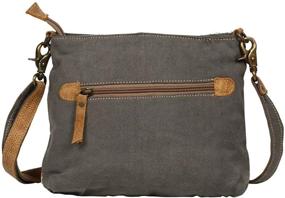 img 2 attached to 👜 Upcycled Leather Crossbody Handbags & Wallets by Myra Bag - Ideal for Women Seeking Stylish and Functional Crossbody Bags