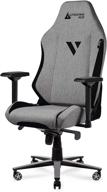 🪑 gtracing 350lb big and tall gaming chair - high back computer office chair in beige, fabric ergonomic racing recliner with 4d armrests, swivel tilt rocker, and height adjustment logo