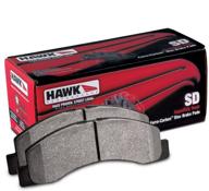 hawk performance superduty тормозные накладки hb303p.685. логотип