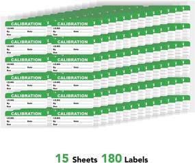 img 3 attached to Self Laminating Calibration Waterproof Adhesive Calibrations