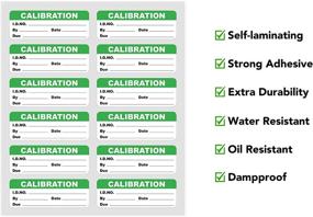 img 2 attached to Self Laminating Calibration Waterproof Adhesive Calibrations