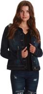 just love denim jackets 6879 ltden m women's clothing for coats, jackets & vests logo