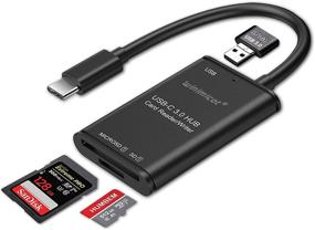 img 4 attached to 🔌 Versatile USB C to SD Card Reader/Writer Adapter for MacBook, Camera, Android & More