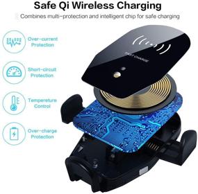 img 2 attached to Wireless Auto Clamping Charging Dashboard Compatible