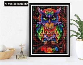 img 3 attached to 🦉 GIEAAO 5D Diamond Painting Kit Owl: Unleash Your Creativity with Stunning Diamond Art - Perfect for Home Decor!