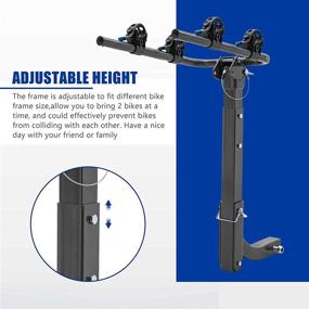 img 3 attached to Sclvdi Receiver Bicycle Carrier Minivans Exterior Accessories