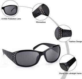 img 3 attached to IGnaef Sunglasses Polarized Protection Sunglasse