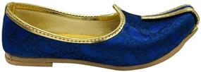 img 2 attached to Step Style Designer Punjabi Sherwani Boys' Shoes for Loafers