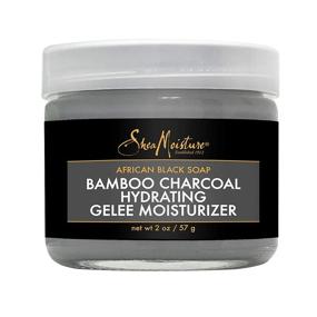 img 4 attached to SheaMoisture African Black Soap Face Moisturizer for Acne-Prone Skin, Enriched with Shea Butter, 2 oz