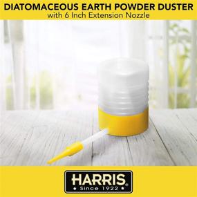 img 3 attached to 🔍 Dust with Precision: HARRIS Diatomaceous Earth Powder Duster - 6 Inch Extension Nozzle