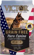 🐶 victor grain free hero canine dry dog food - 30 lbs logo