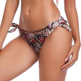 img 1 attached to SHERRYLO Women's Clothing: Hipster Bikinis Swimsuit Bottoms