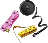 ultima double-scale soft tape measure set - ideal for sewing, quilting, tailoring, body measurement & more logo