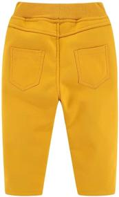 img 3 attached to 👖 Mud Kingdom Insulated Little Fleece Boys' Pants: Trendy & Cozy Winter Clothing