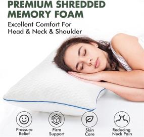 img 2 attached to Viewstar Sleeping Adjustable Shredded Hypoallergenic