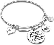 🏼 grandma bracelet: forever connects the love between grandmother and grandson/granddaughter logo