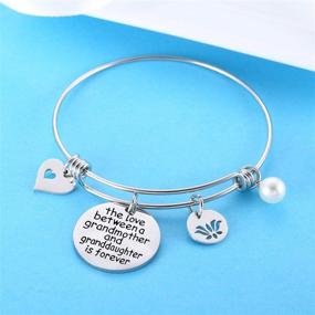 img 2 attached to 🏼 Grandma Bracelet: Forever Connects the Love Between Grandmother and Grandson/Granddaughter