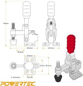 img 1 attached to 💪 Enhanced Vertical Quick Release Capacity: POWERTEC 20328 Explained