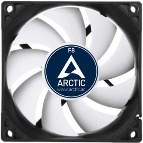 img 1 attached to 🌀 ARCTIC F8 Value Pack: 80мм тихие корпусные вентиляторы (5 штук) - высокопроизводительное решение для охлаждения ПК - конфигурация "толкать" или "тянуть" - скорость 2000 об/мин - черно-белые