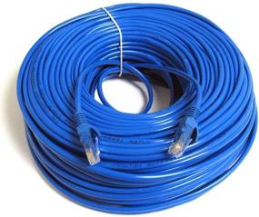🔵 ubigear 150ft blue cat6 ethernet lan network internet computer patch solid wire 23 awg utp cable - enhanced seo logo