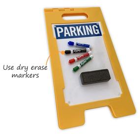 img 2 attached to 🅿️ Folding Plastic SmartSign for Convenient Parking