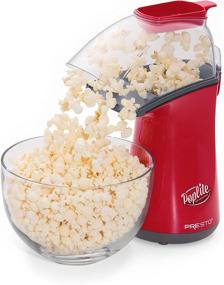 img 3 attached to 🍿 Efficient and Stylish - Presto 04863 Poplite Hot Air Corn Popper in Red