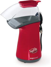 img 4 attached to 🍿 Efficient and Stylish - Presto 04863 Poplite Hot Air Corn Popper in Red