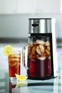 🍵 capresso 624.02 white/stainless ice tea maker with black accents логотип