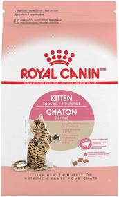 img 4 attached to Royal Canin Feline Health Nutrition Spayed/Neutered Dry Cat Food 🐱 for Kittens - 2.5 lb Bag: Optimal Nutrition for Growing Feline Pets