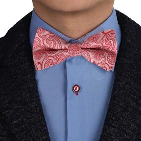 img 4 attached to 👔 Patterned Microfiber Groomsmen Accessories - EPoint EBAB0139, Perfect for Boys' Attire